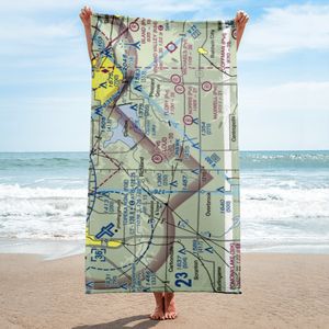 Cloud Airport (7KS2) VFR Sectional Towel