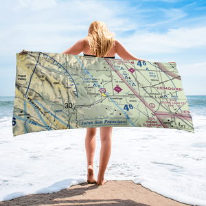 Coalinga Airport (CLG) VFR Sectional Towel