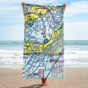 Coast Guard Air Station San Francisco (SFS) VFR Sectional Towel