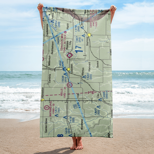 Cobb Farm Airport (IA76) VFR Sectional Towel