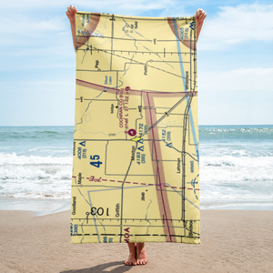 Cochran County Airport (F85) VFR Sectional Towel