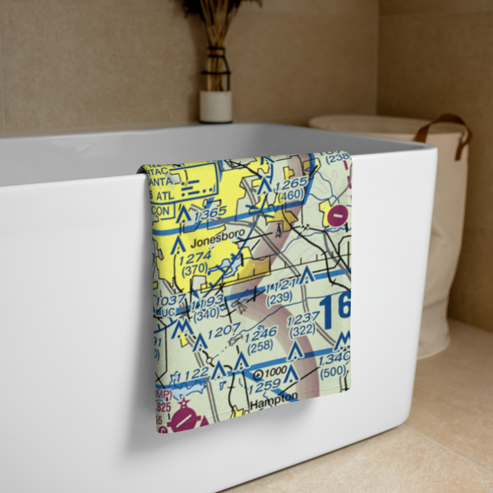 Coleman Field (GA95) VFR Sectional Towel 