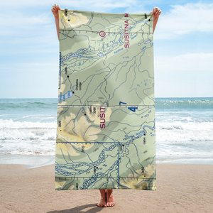 Collensville/twincreek (US-0253) VFR Sectional Towel