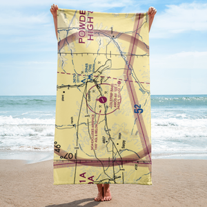 Colstrip Airport (M46) VFR Sectional Towel