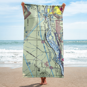 Columbia Crest Winery Airport (WA76) VFR Sectional Towel