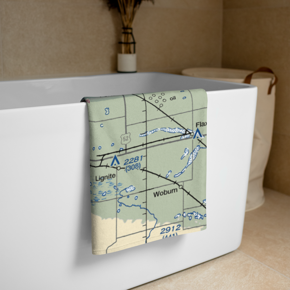 Columbus Municipal Airport (D49) VFR Sectional Towel 