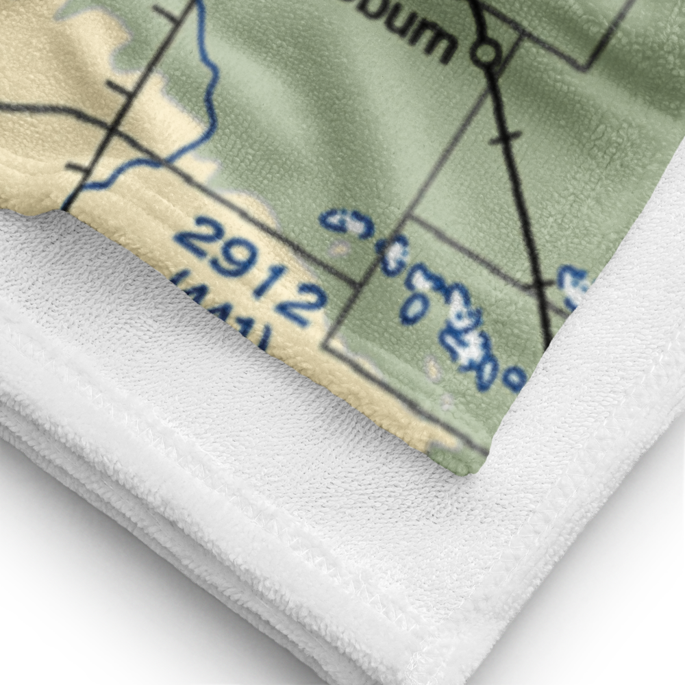 Columbus Municipal Airport (D49) VFR Sectional Towel 