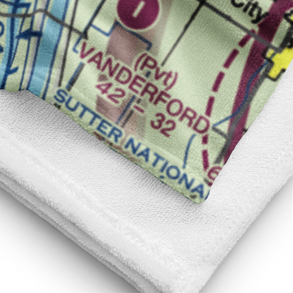 Colusa County Airport (O08) VFR Sectional Towel 