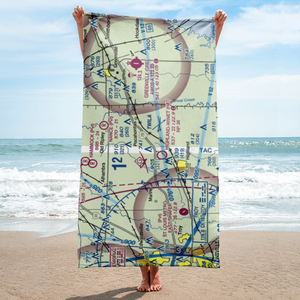 Compton Airport (3LL9) VFR Sectional Towel