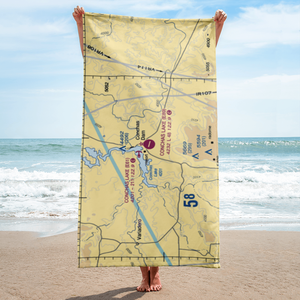Conchas Lake Airport (E89) VFR Sectional Towel