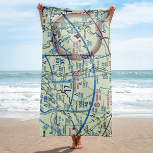 Conrads Airport (19KY) VFR Sectional Towel