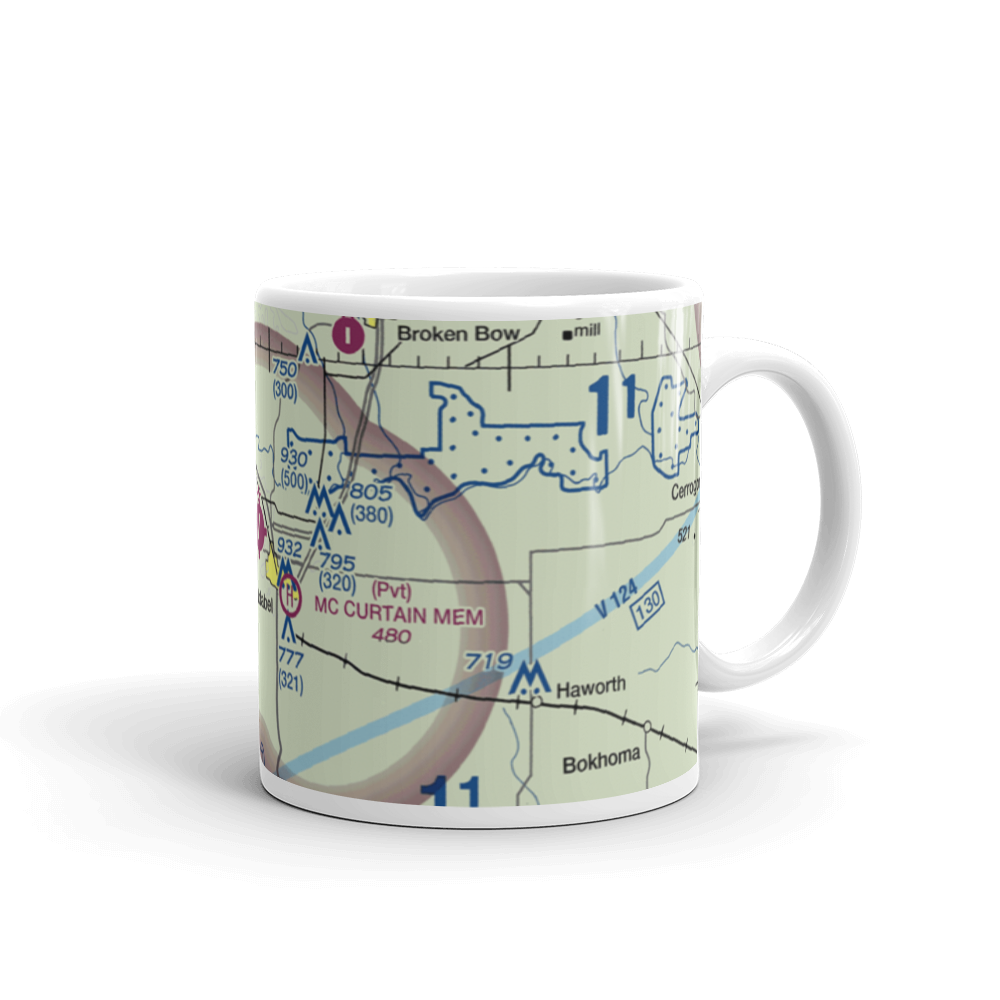 McCurtain County Regional Airport (4O4) VFR Sectional  Mug 