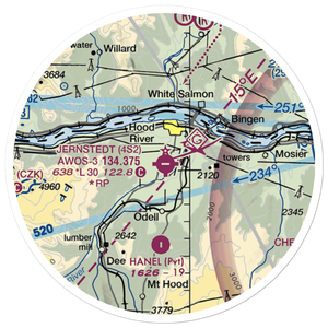 Ken Jernstedt Airfield (4S2) VFR Sectional Sticker (20 mile)