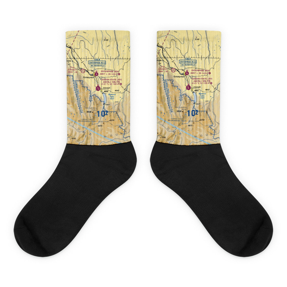 Joseph State Airport (JSY) VFR Sectional Socks 