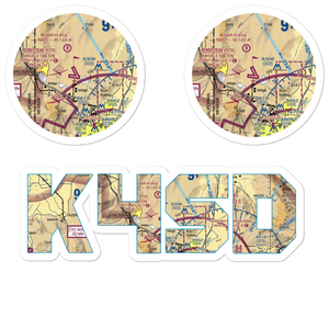 Reno-Stead Airport (RTS) VFR Sectional Sticker Pack