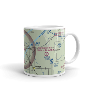 Northwood Municipal Vince Field (4V4) VFR Sectional  Mug