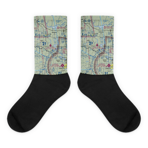 Iron County Airport (50D) VFR Sectional Socks