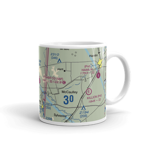 Fisher County Airport (56F) VFR Sectional  Mug