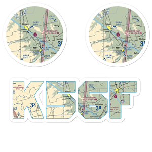 Fisher County Airport (56F) VFR Sectional Sticker Pack