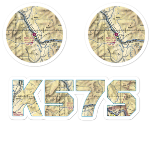 Troy Airport (57S) VFR Sectional Sticker Pack