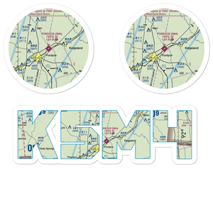 Fordyce Municipal Airport (5M4) VFR Sectional Sticker Pack