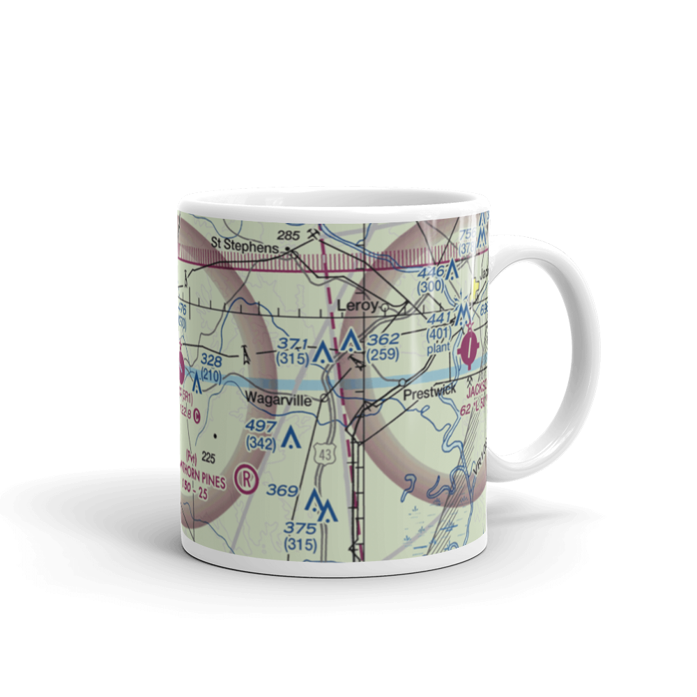 Roy Wilcox Airport (5R1) VFR Sectional  Mug 