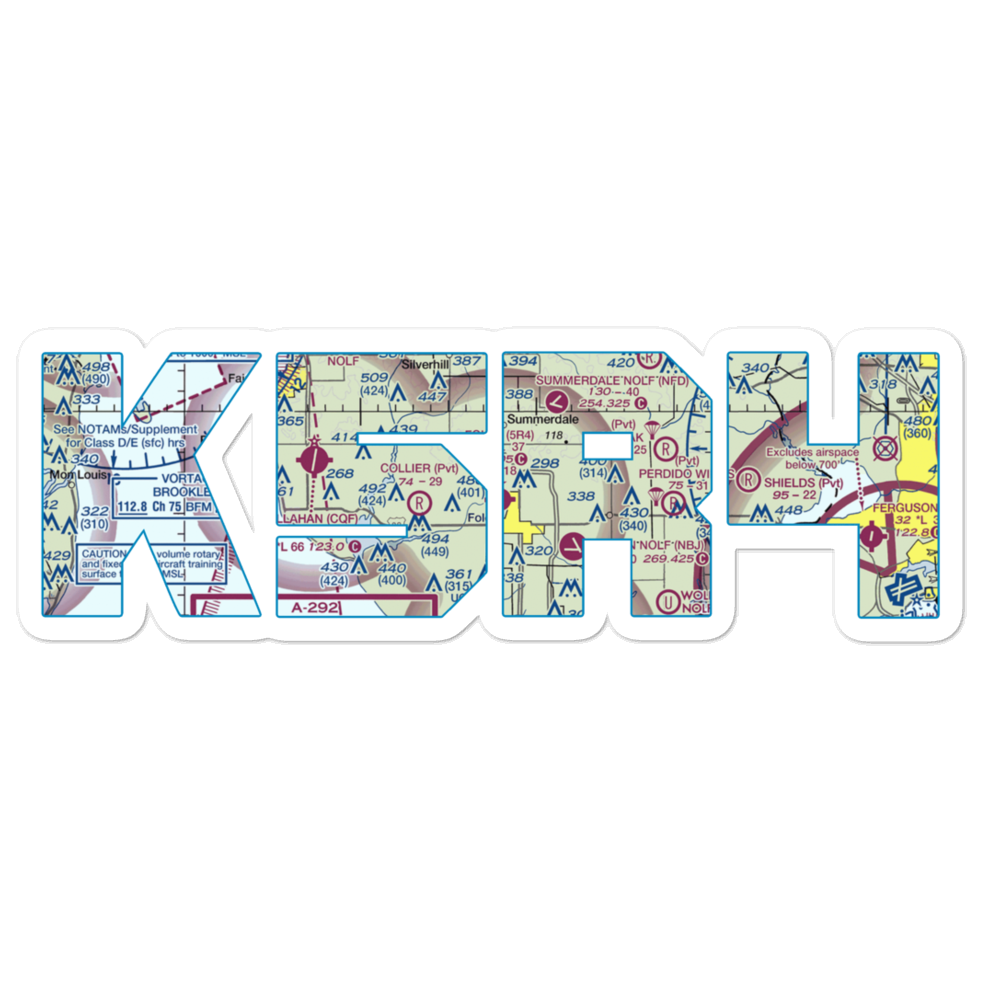 Foley Municipal Airport (5R4) VFR Sectional Sticker 