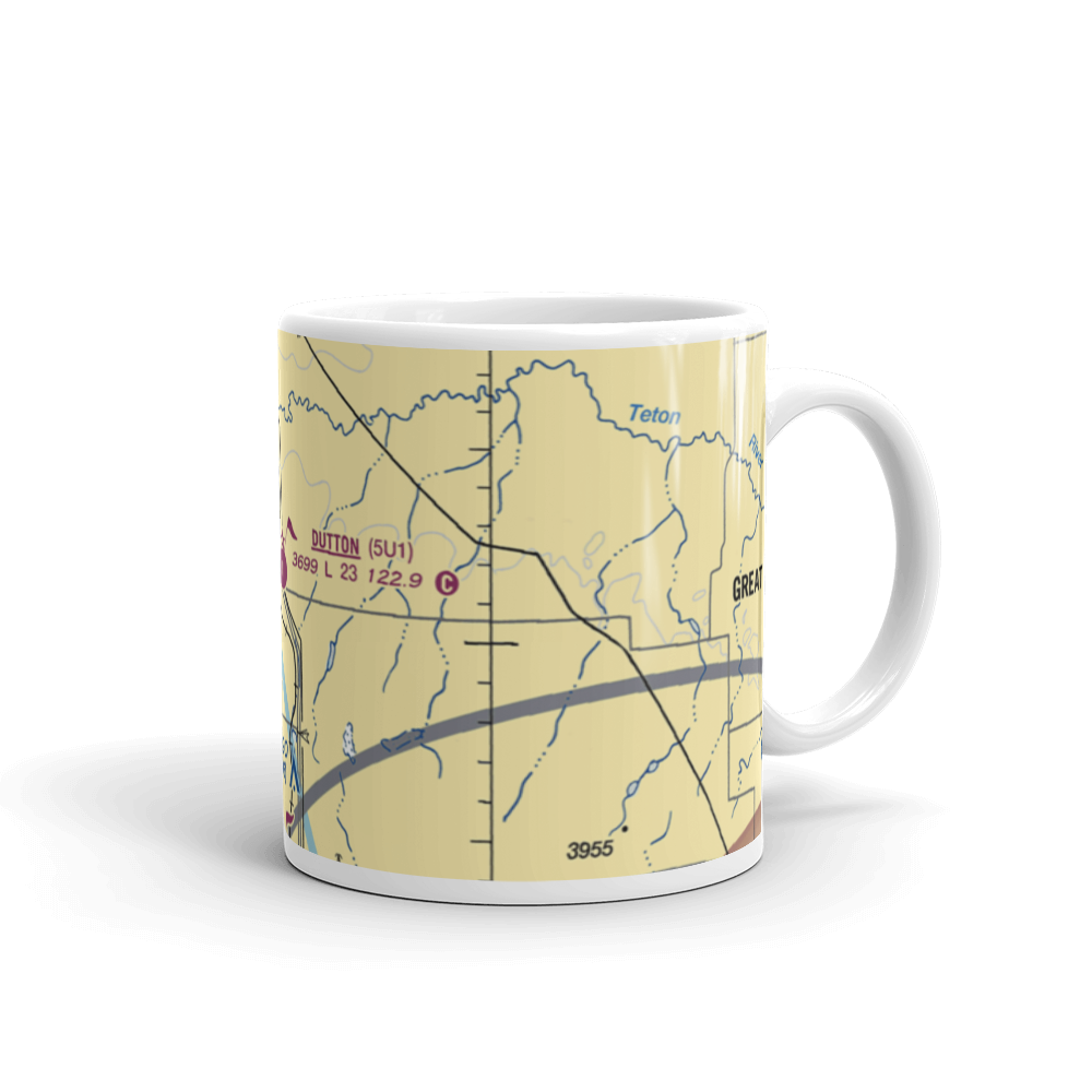Dutton Airport (5U1) VFR Sectional  Mug 