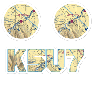 Fort Smith Landing Strip (5U7) VFR Sectional Sticker Pack