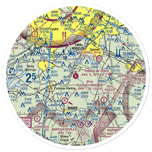 Triple W Airport (5W5) VFR Sectional Sticker (30 mile)