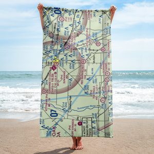 Cooksey Brothers Airport (FD42) VFR Sectional Towel