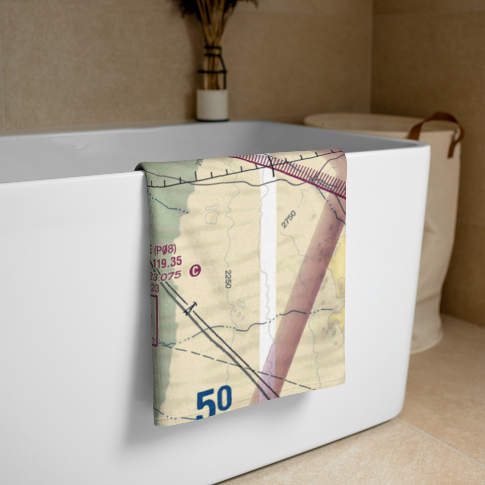 Coolidge Municipal Airport (P08) VFR Sectional Towel 