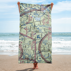 Cooper Seaplane Base (ME11) VFR Sectional Towel