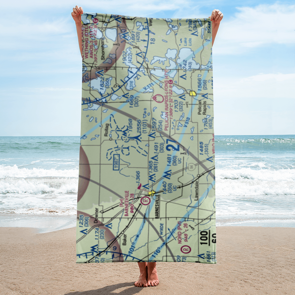 Coot Landing Airport (4MN2) VFR Sectional Towel 