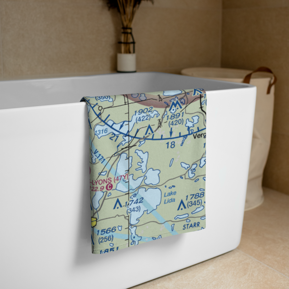 Coot Landing Airport (4MN2) VFR Sectional Towel 