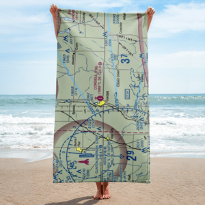 Cordell Municipal Airport (F36) VFR Sectional Towel