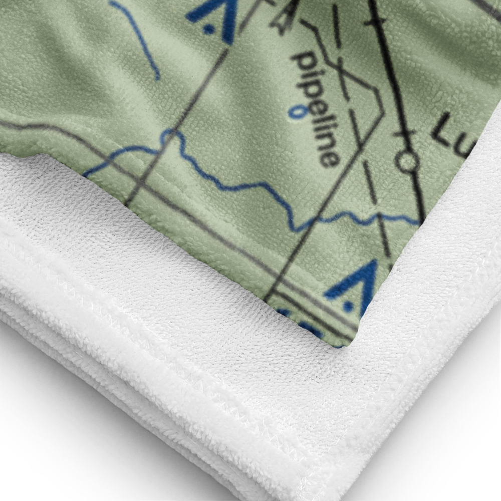 Cornell Municipal Airport (2H3) VFR Sectional Towel 