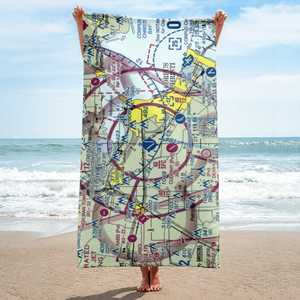 Corpus Christi International Airport (CRP) VFR Sectional Towel