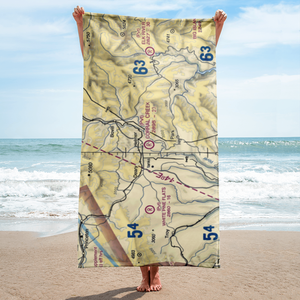 Corral Creek Airport (0ID9) VFR Sectional Towel