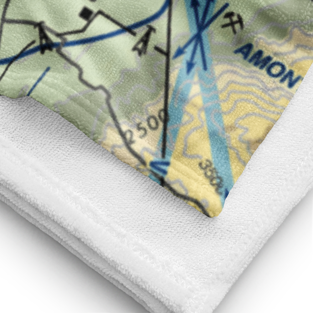 Costerisan Farms Airport (55CL) VFR Sectional Towel 