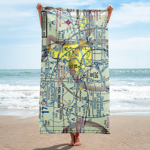 Cottonwood Airport (1C8) VFR Sectional Towel