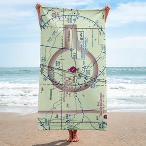 Cotulla-La Salle County Airport (COT) VFR Sectional Towel