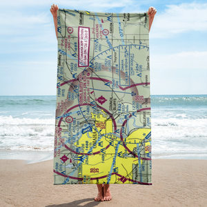 Council Bluffs Municipal Airport (CBF) VFR Sectional Towel