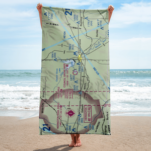 Council Grove Municipal Airport (K63) VFR Sectional Towel