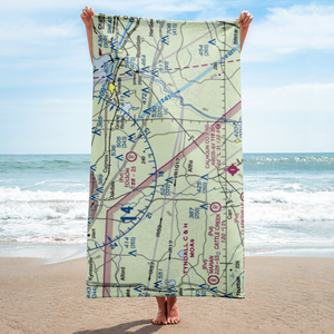 County Line Airstrip (5FD3) VFR Sectional Towel