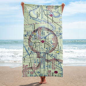 County Memorial Airport (EIW) VFR Sectional Towel