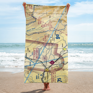 Cove Side Ranch Port Airport (OG07) VFR Sectional Towel