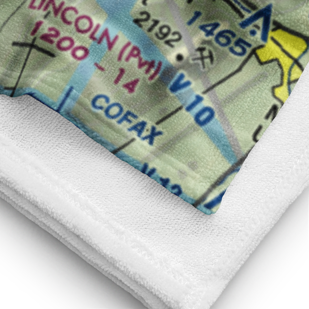 Cove Valley Airport (6G6) VFR Sectional Towel 