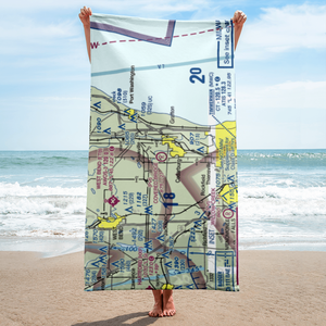Covered Bridge Fields Airport (1WN2) VFR Sectional Towel