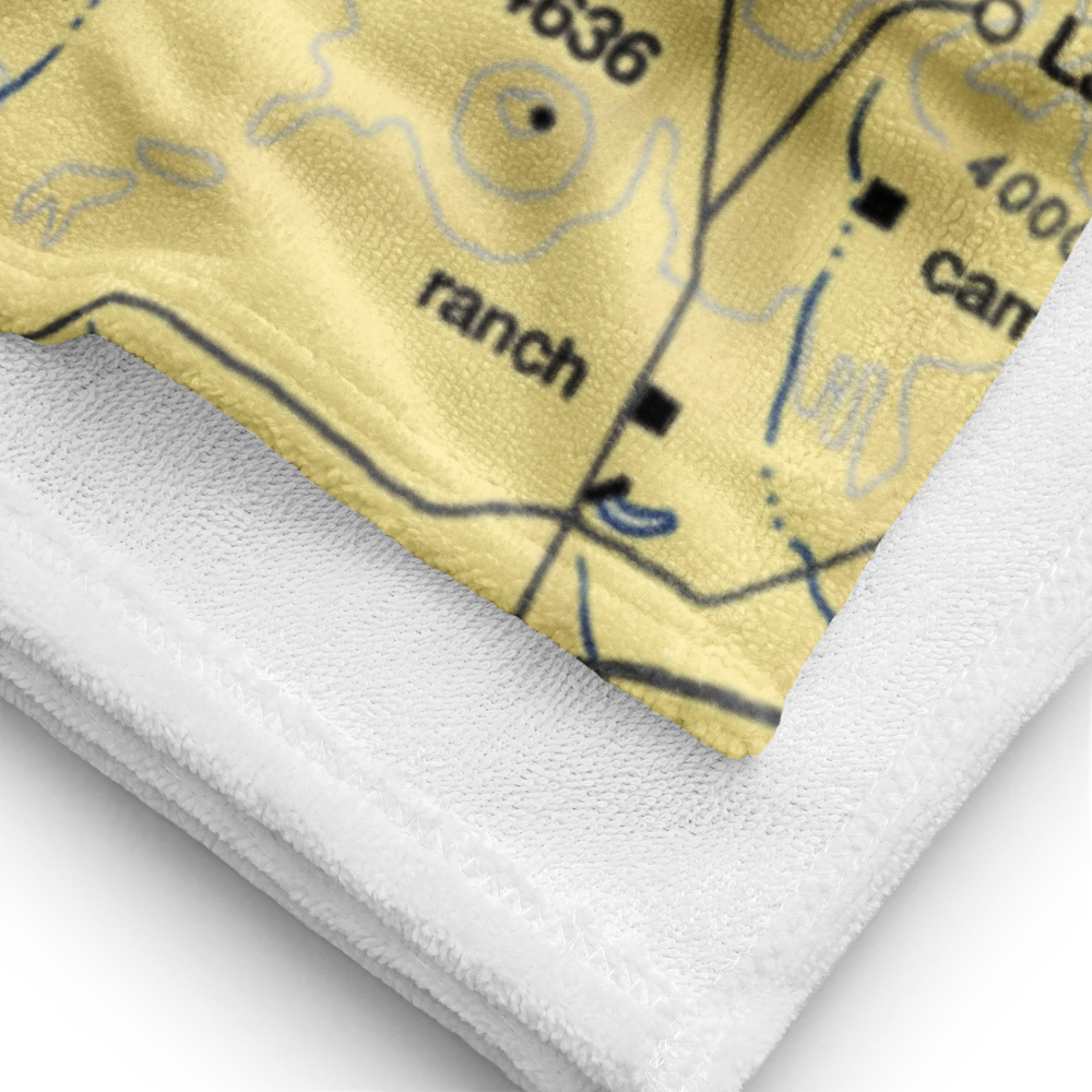 Cow Creek Airport (CW0) VFR Sectional Towel 